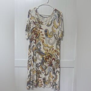 Paisley Soft Flow Dress